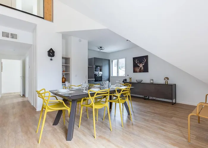 Grand Moderne, Proche Pistes, 8 Pers., Parking Inclus - Fr-1-296-514 アパート